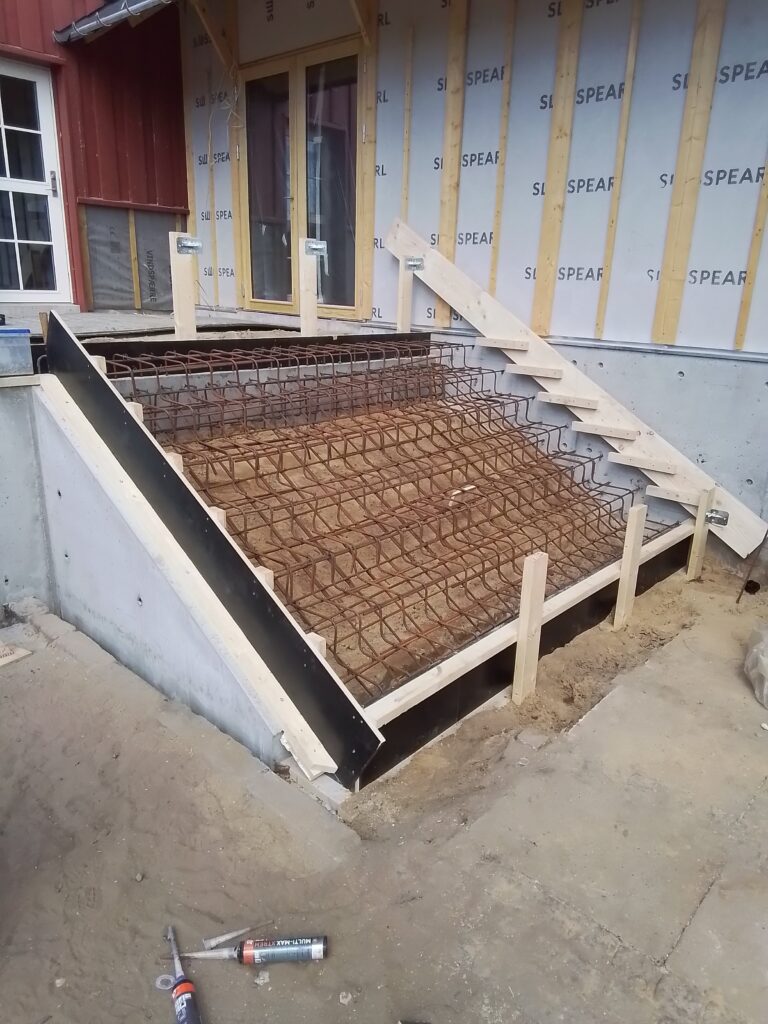 støbearbejde trapper